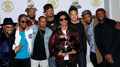 Bruno Mars gana el Grammy como mejor álbum del año, con "24K Magic"