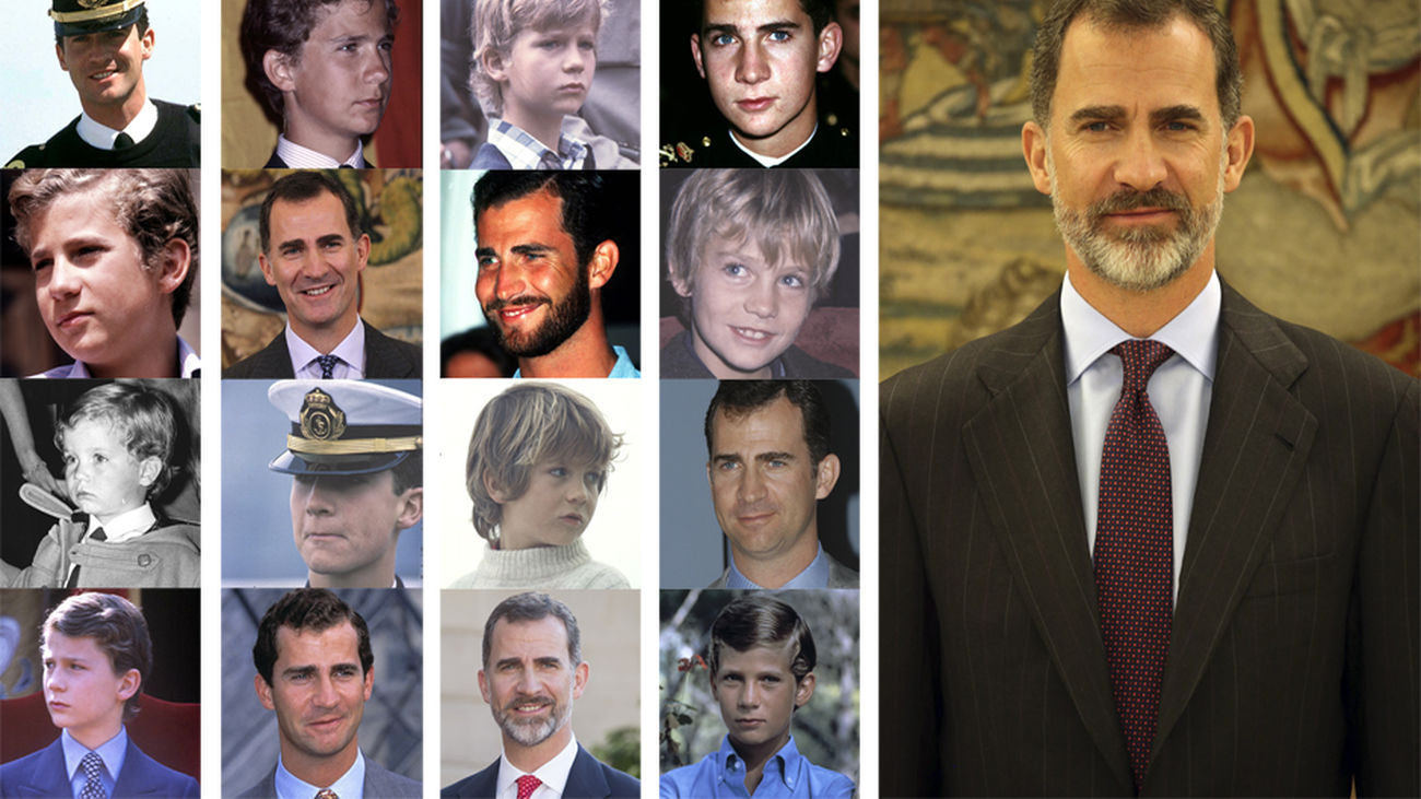 Felipe VI, tres años de Rey, 50 de vida
