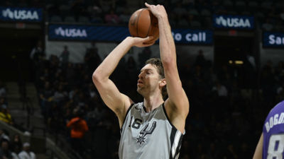 Pau Gasol se apunta al doble-doble e Ibaka estuvo cerca