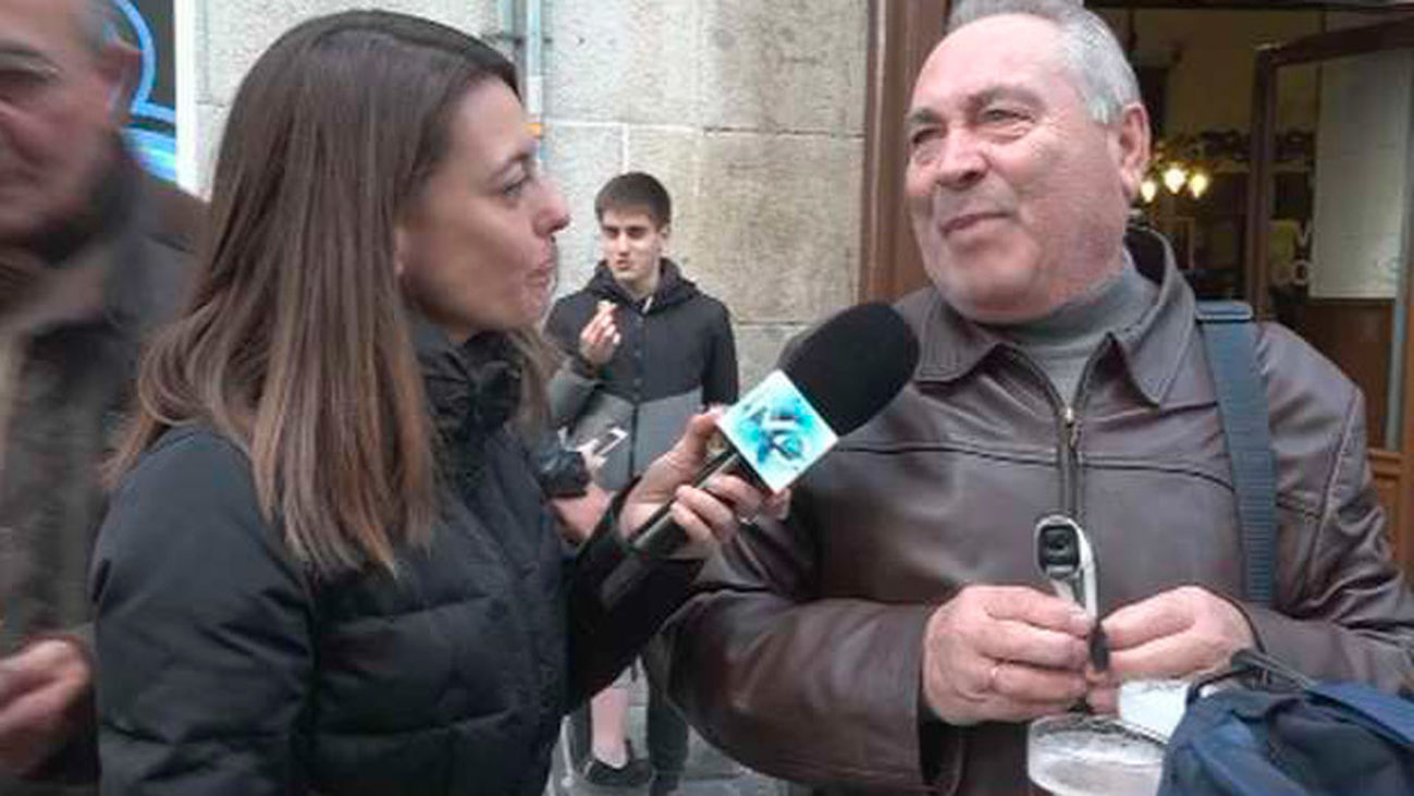 Los madrileños felicitan al Rey en su 50 cumpleaños