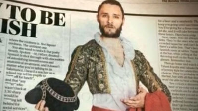 El diario The Times publica una negativa caricatura de los españoles