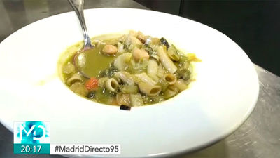 Receta de sopa minestrone, la preferida en Zarzuela