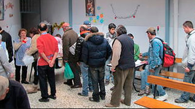 Los albergues para personas sin techo en Madrid se saturan por el frío