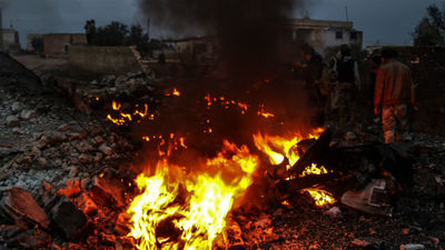 Abatido el piloto del avión ruso derribado por rebeldes sirios