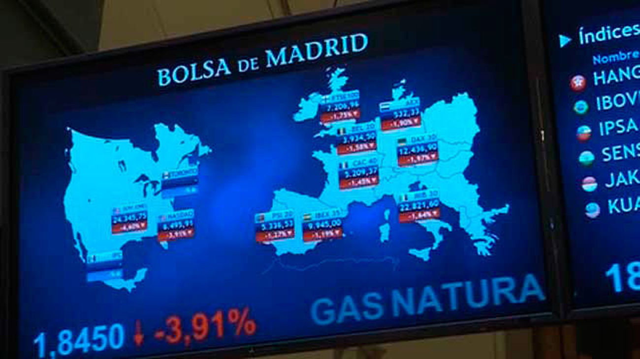 El IBEX cae el 2,53% y evapora las ganancias del año, lastrado por Wall Street