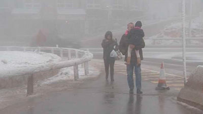 Madrid activa el nivel 1 del Plan de Emergencias y cierra el acceso al Puerto de Navacerrada