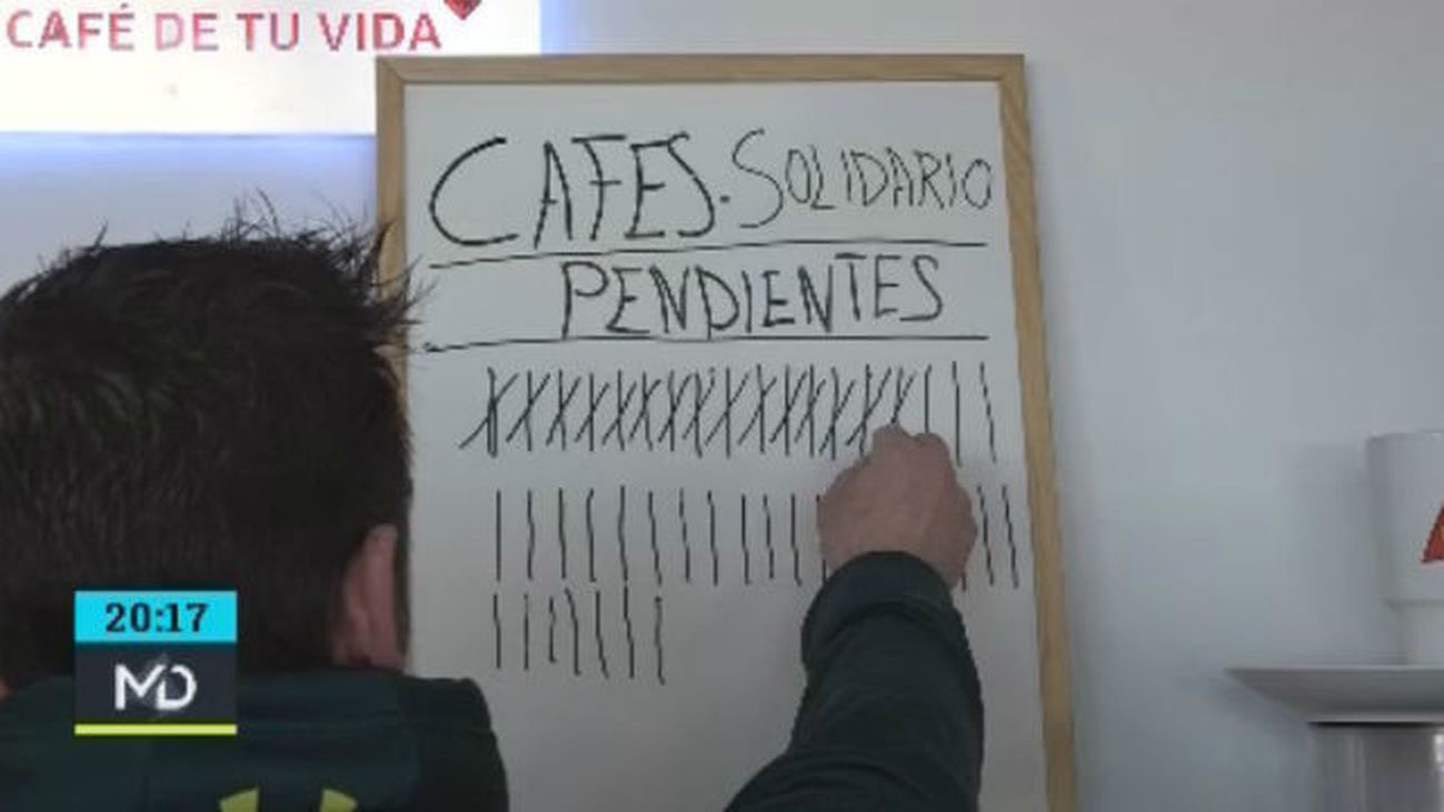 Cafés solidarios pendientes