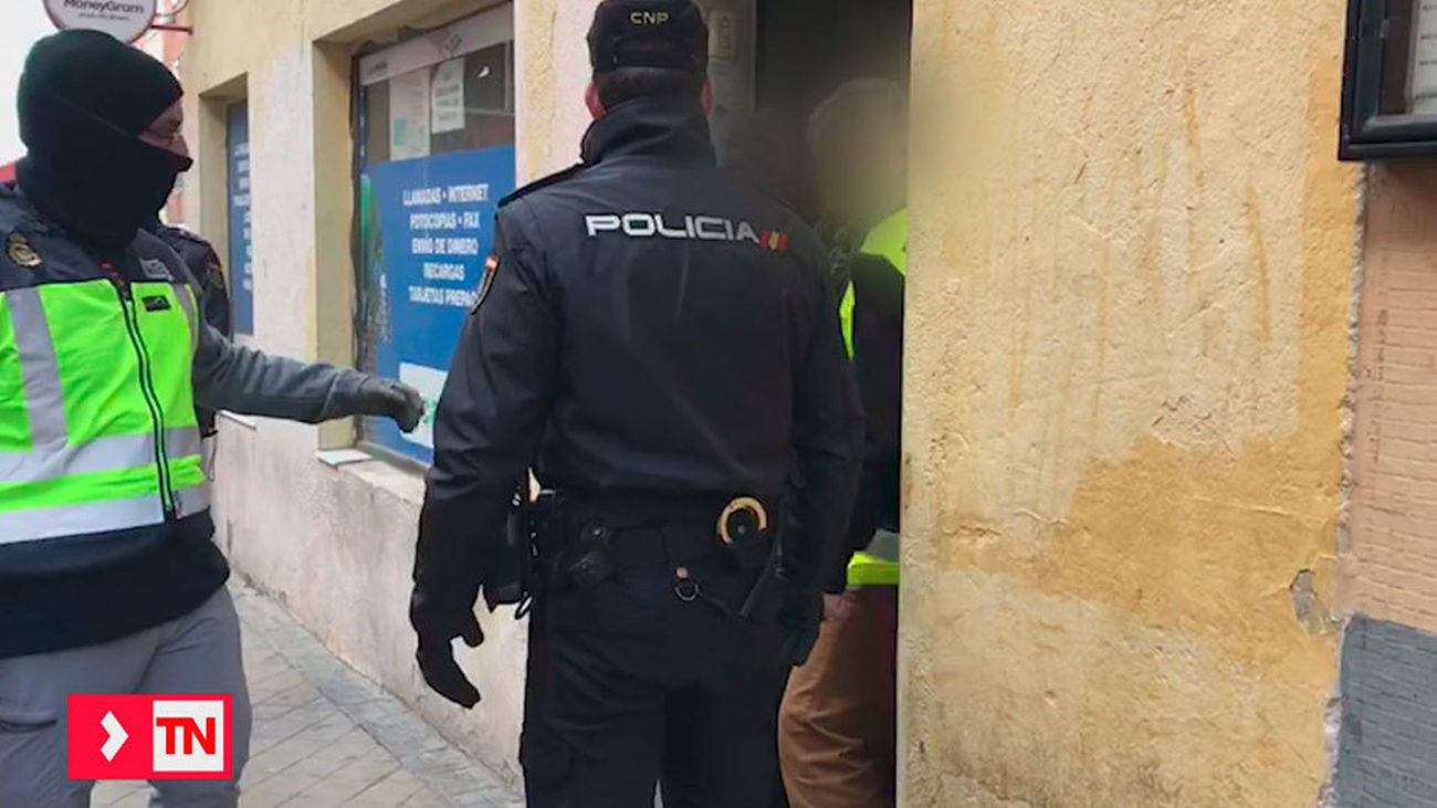 Cuatro detenidos tras desmantelar la Policía  un 'narcopiso' en el distrito de Puente de Vallecas