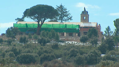 Denuncian la construcción de una mansión ilegal en un espacio protegido de Valdemorillo