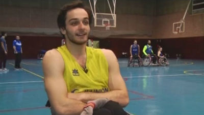 Promesas del baloncesto en silla de ruedas