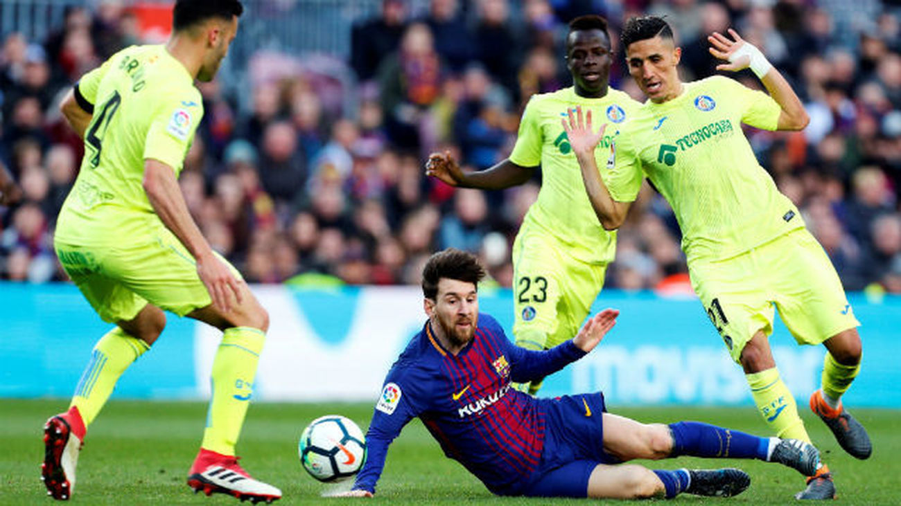 0-0. El Getafe saca un punto de oro del Nou Camp
