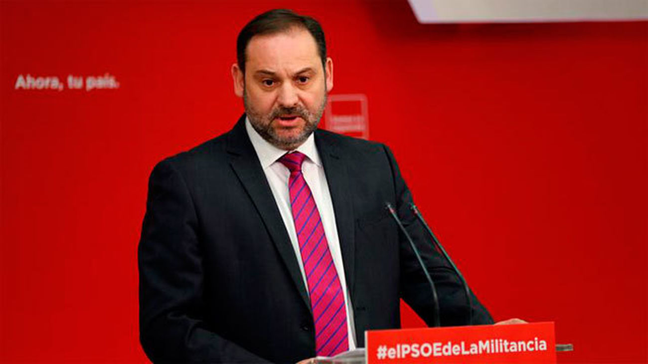 El secretario de Organización del PSOE, José Luis Ábalos