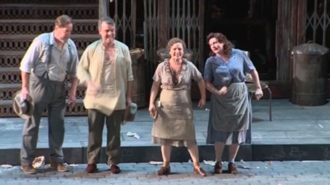 El Real estrena 'Street Scene', una ópera atípica con mucho de musical de Broadway