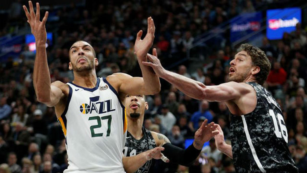 Pau Gasol ante Utah