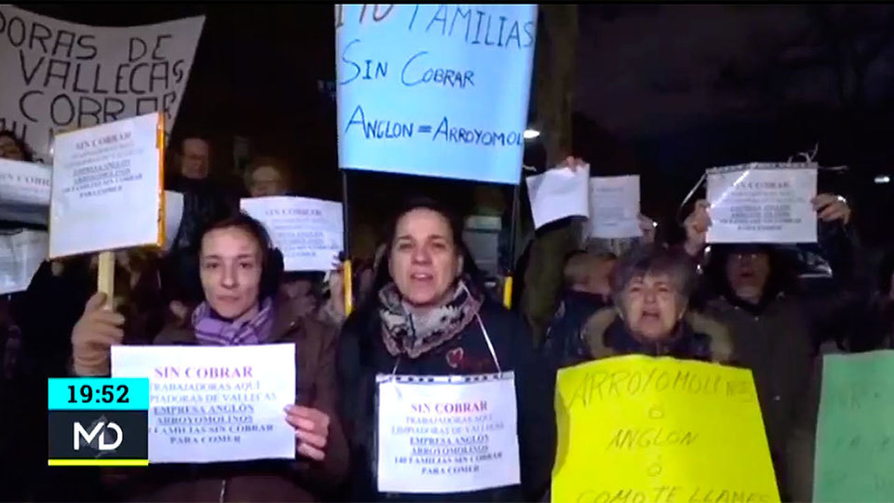 Empleadas de limpieza denuncian que llevan meses sin cobrar