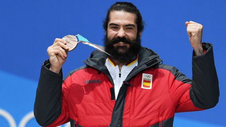 Regino Hernández gana el bronce para España en el boardecross de snowboard