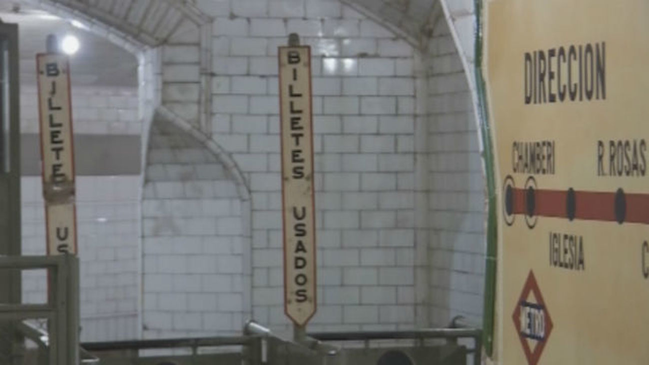 La estación fantasma de Chamberí