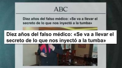 Un falso médico cobraba fortunas por aplicar a sus pacientes medicamentos de animales