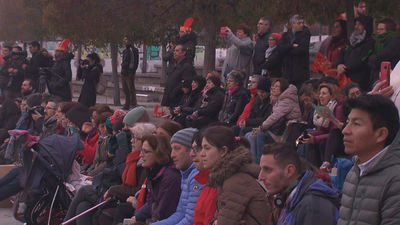 Usera da la bienvenida al Año Nuevo chino con la ceremonia del Amanecer