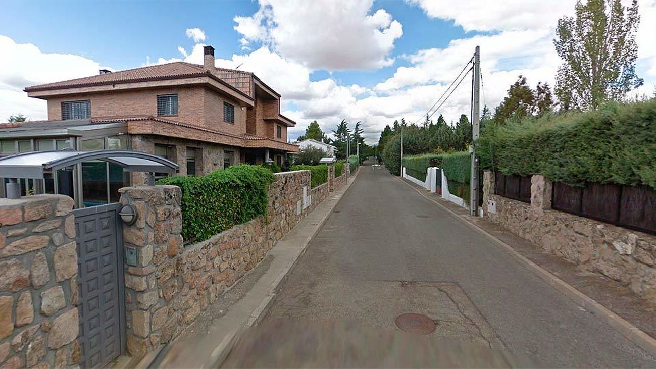 Incendio en un chalet ocupado de Torrelodones