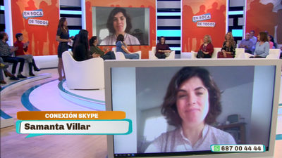 Samanta Villar nos cuenta cómo percibe la maternidad
