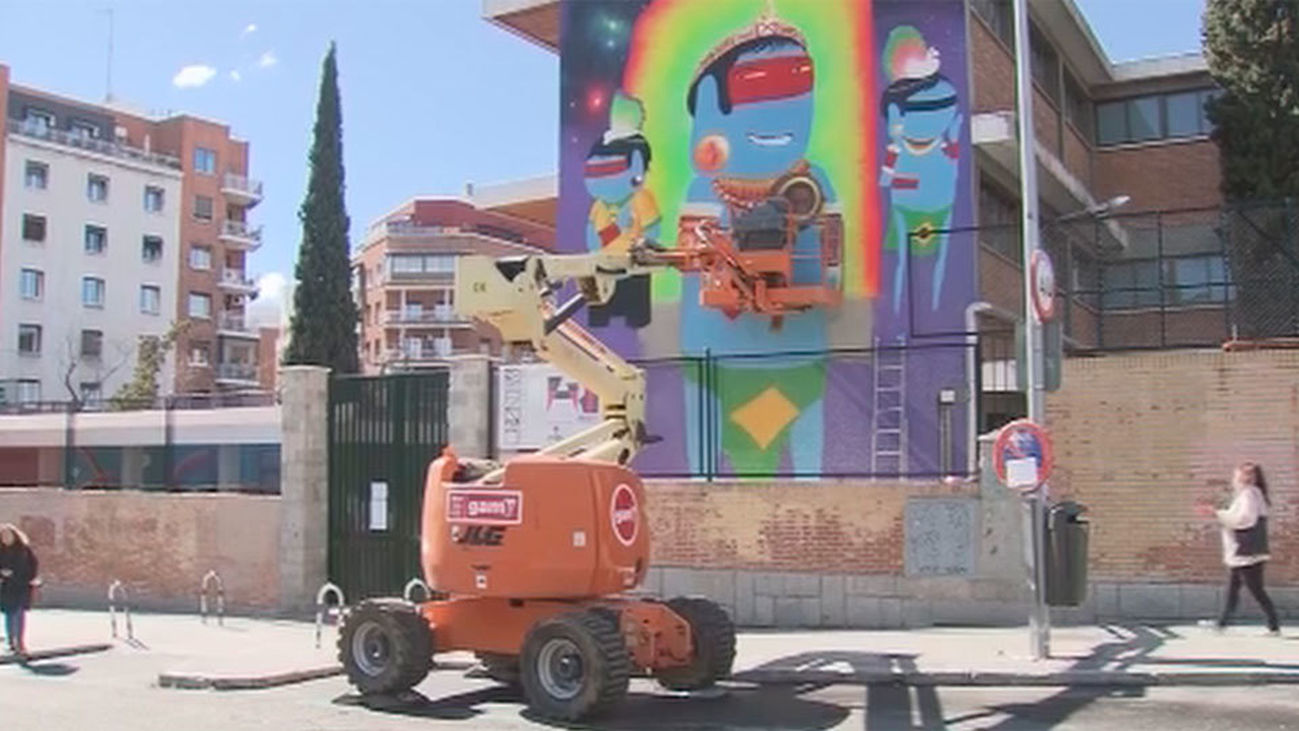 Madrid vive su semana del arte con "Urvanity", la feria del arte urbano