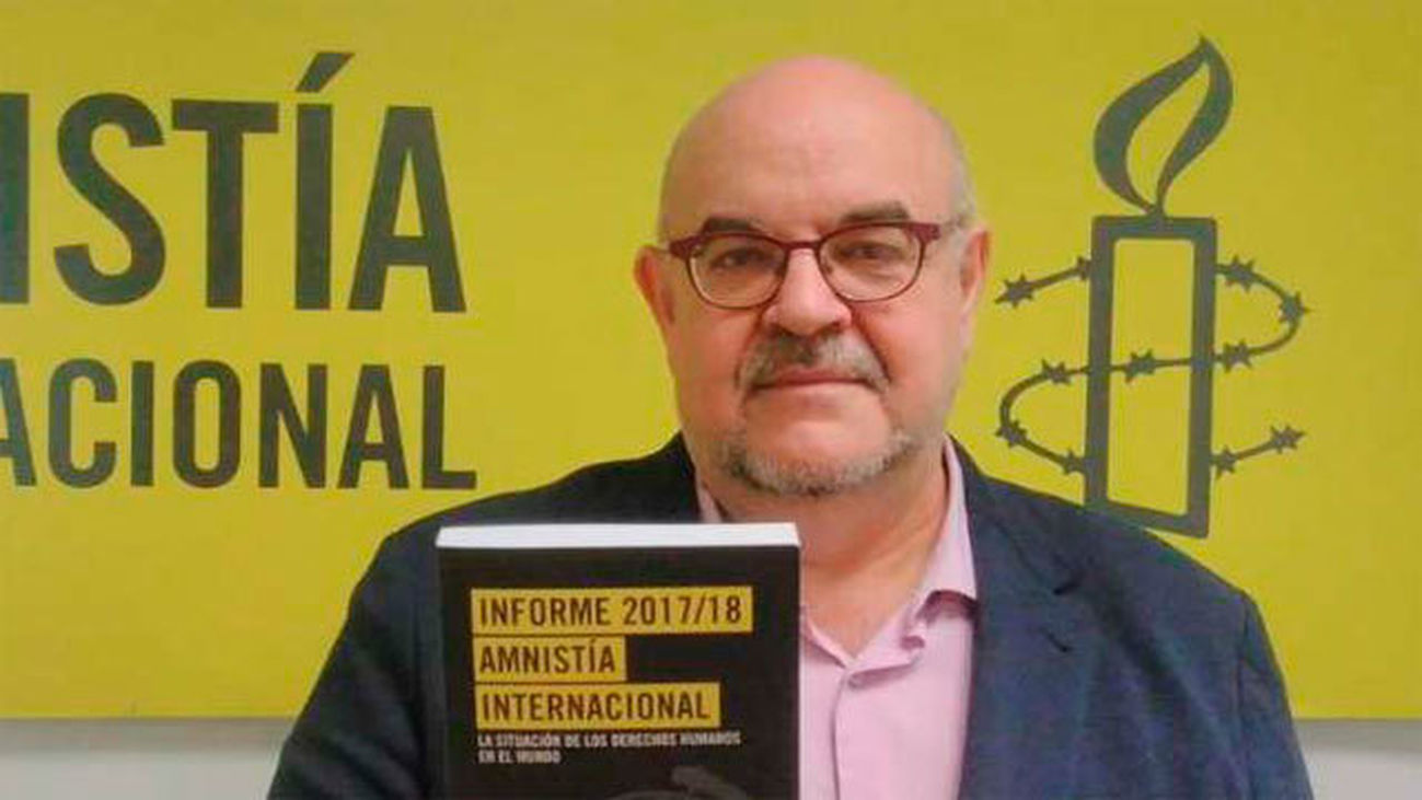 El director de Amnistía Internacional, Esteban Beltrán