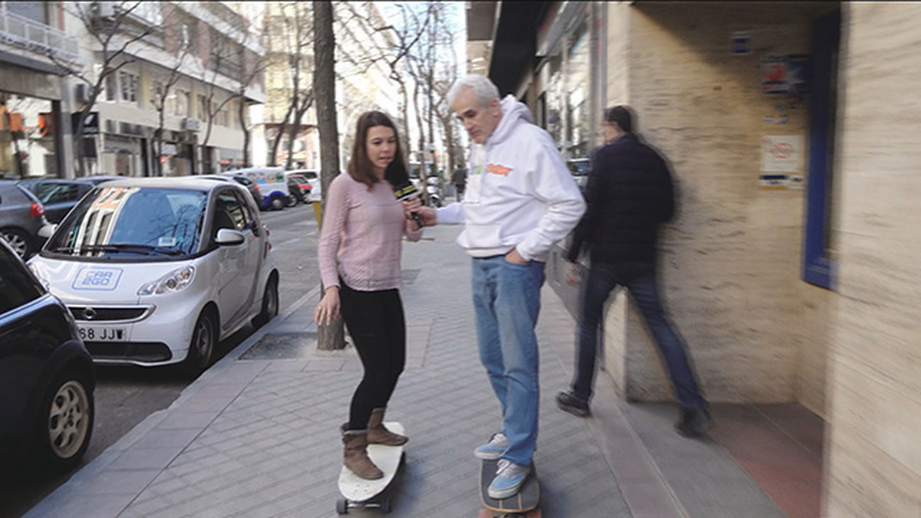 José Antonio, skater a los 64