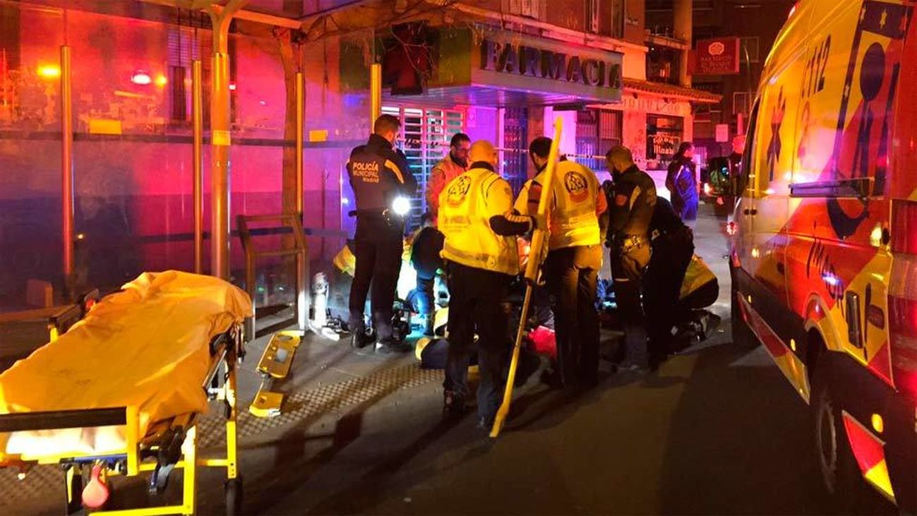 Dos heridos por arma blanca en Carabanchel tras una reyerta