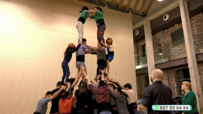 Visitamos la primera colla castellera de Madrid