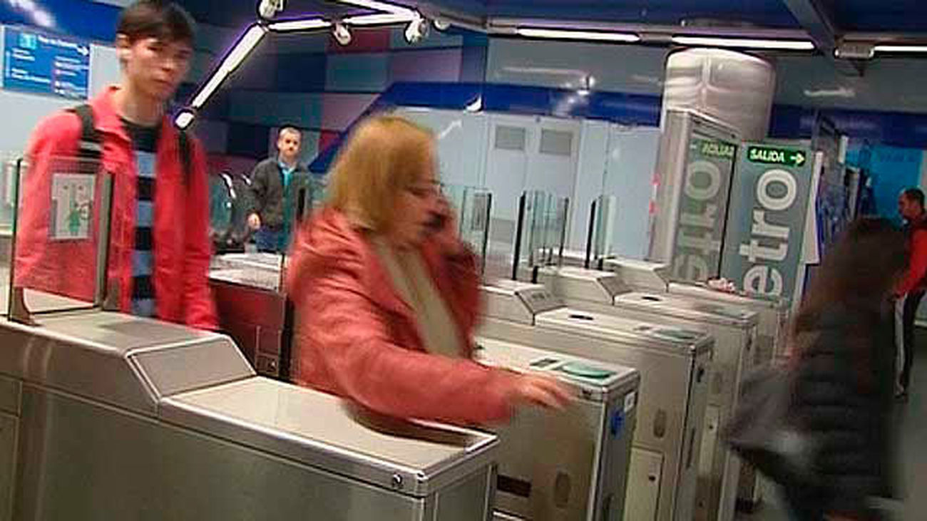 Torno de acceso al Metro