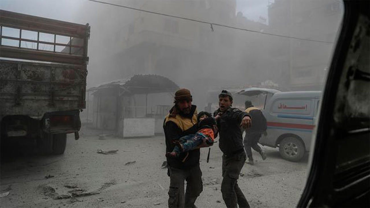 Al menos 17 muertos por ataques contra el feudo opositor en las afueras de Damasco