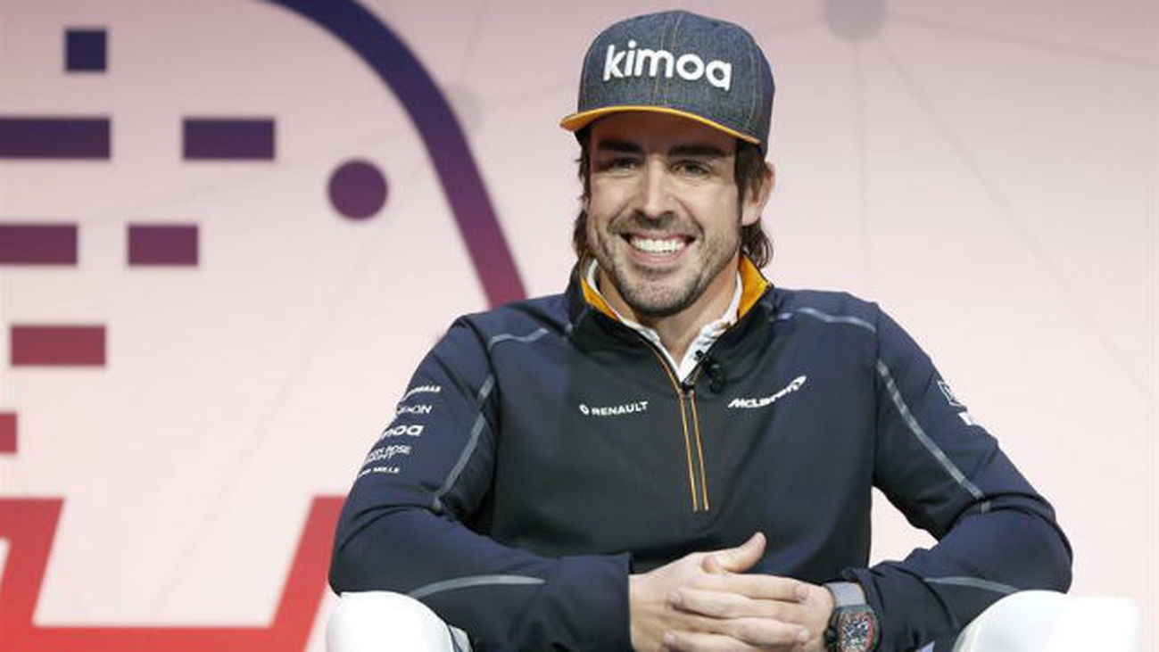 Alonso, feliz y optimista por el "asombroso" trabajo de McLaren