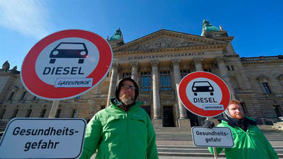 Las ciudades alemanas podrán prohibir circular a los diésel más contaminantes