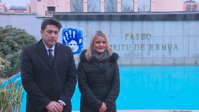 Marimar Blanco inaugura en Alcorcón el paseo del Espíritu de Ermua