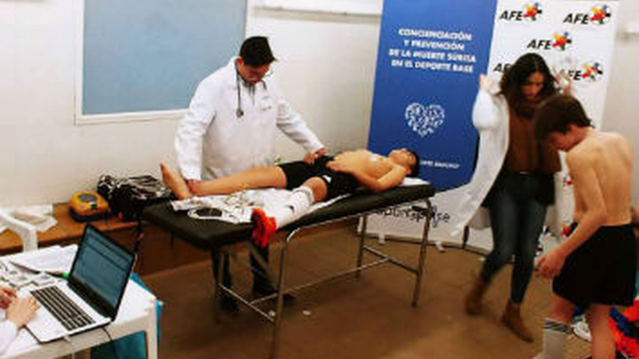 La AFE cuida el corazón de los jóvenes jugadores