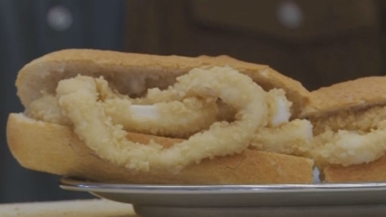 El bocadillo de calamares más famoso de Madrid