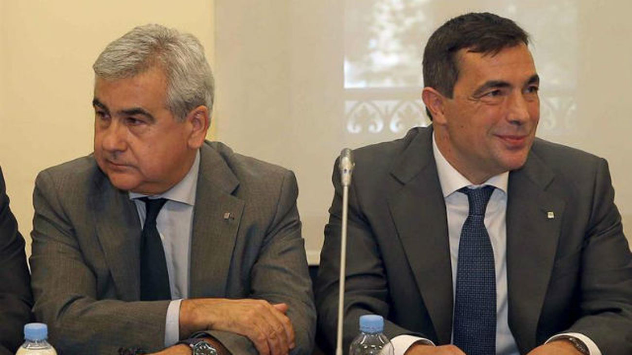 El ex secretario general de Interior Cèsar Puig, y del exdirector de los Mossos d'Esquadra Pere Soler