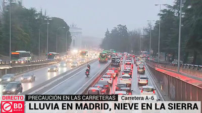 Complicaciones en las principales carreteras de acceso a la capital por la lluvia
