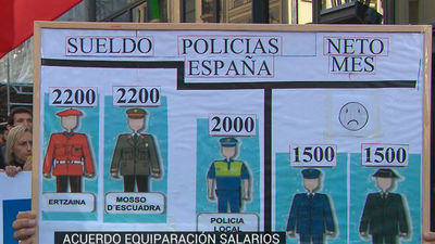 Principio de acuerdo entre Gobierno, policías y guardias civiles por la subida salarial