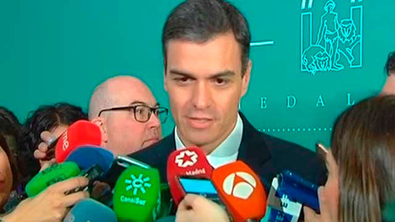 Sánchez exige a Rajoy que "presente los Presupuestos ya o convoque a urnas"