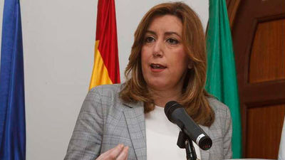 Susana Díaz pide unanimidad para exigir una nueva financiación en presencia de Sánchez