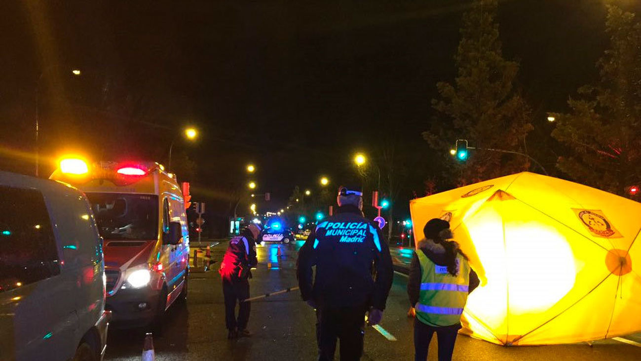 Atropello mortal en Moratalaz