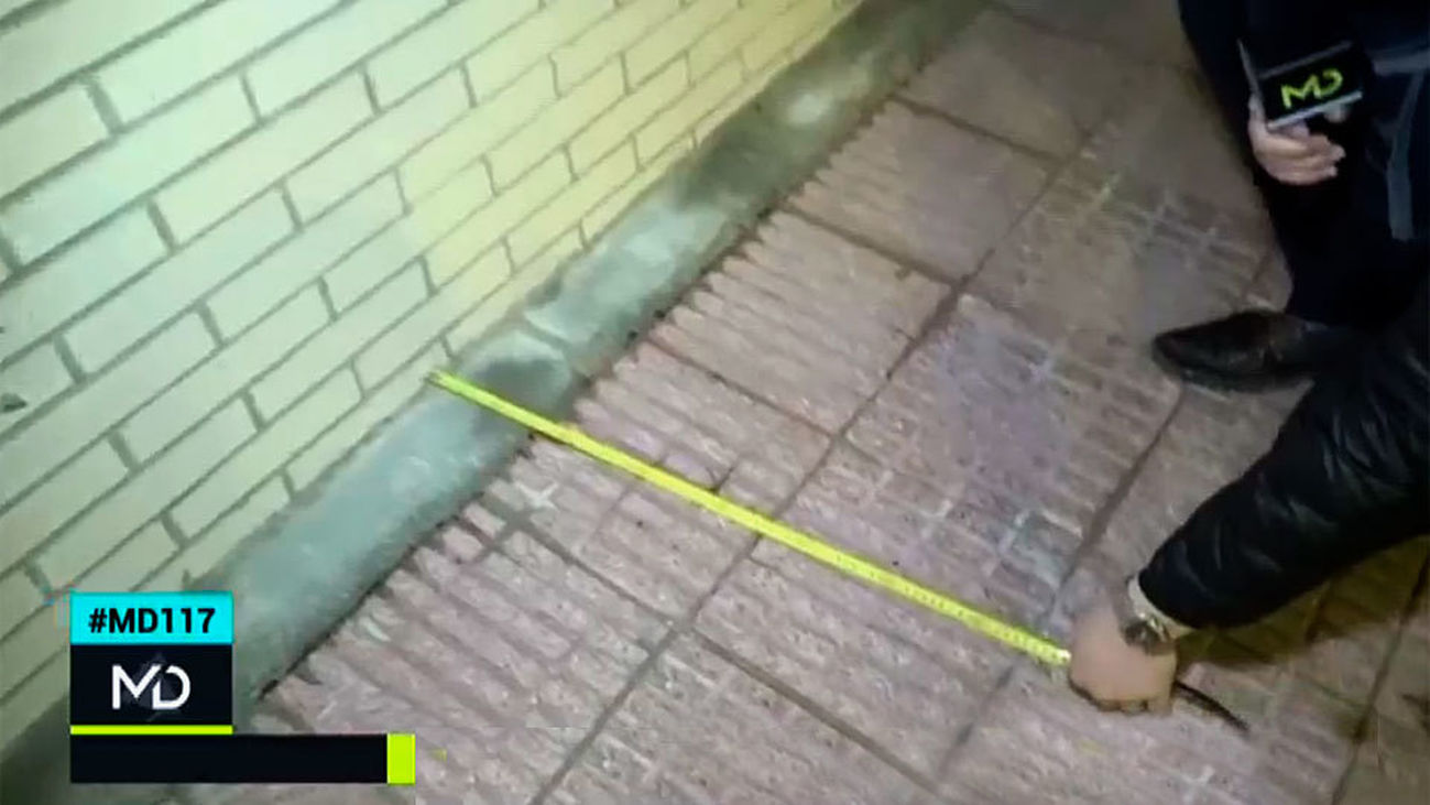 Sin piso por 80 centímetros