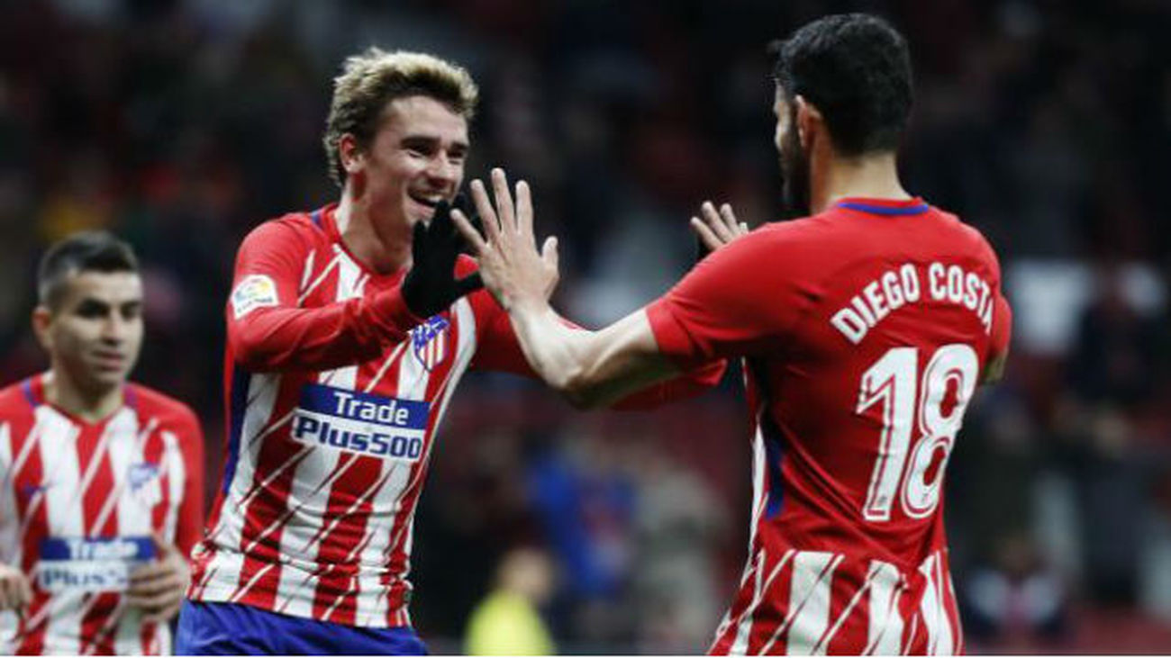 Griezmann y Diego Costa