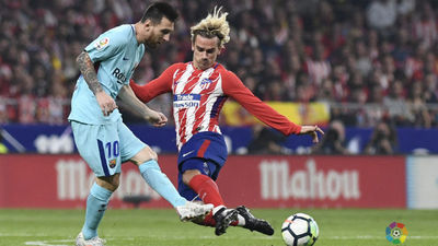 El Atlético, con un Griezmann en racha, desafía al Camp Nou