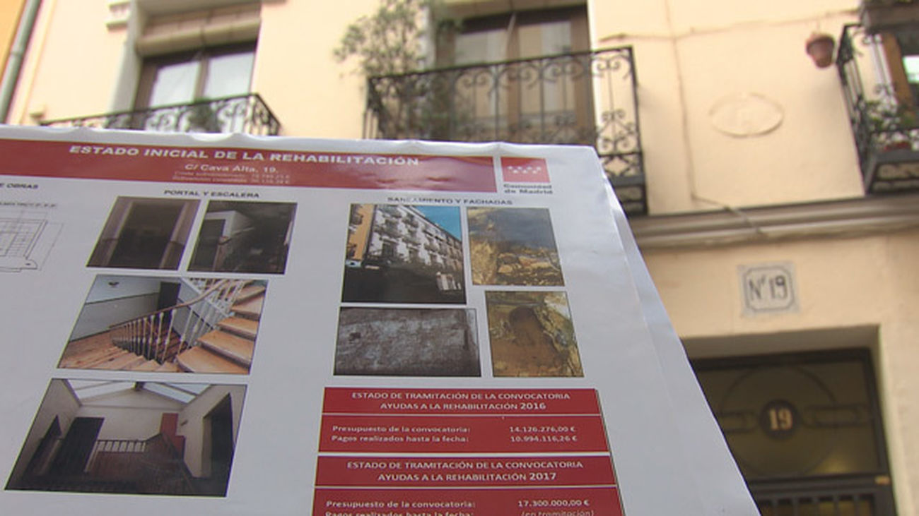 La Comunidad invirtió 31 millones para la rehabilitación de viviendas desde 2016