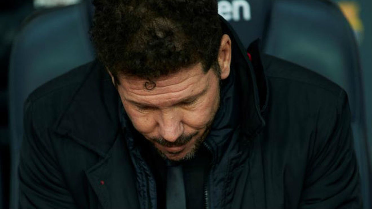 Simeone:  "Fuimos nosotros. Jugando, insistiendo, buscando alternativas"