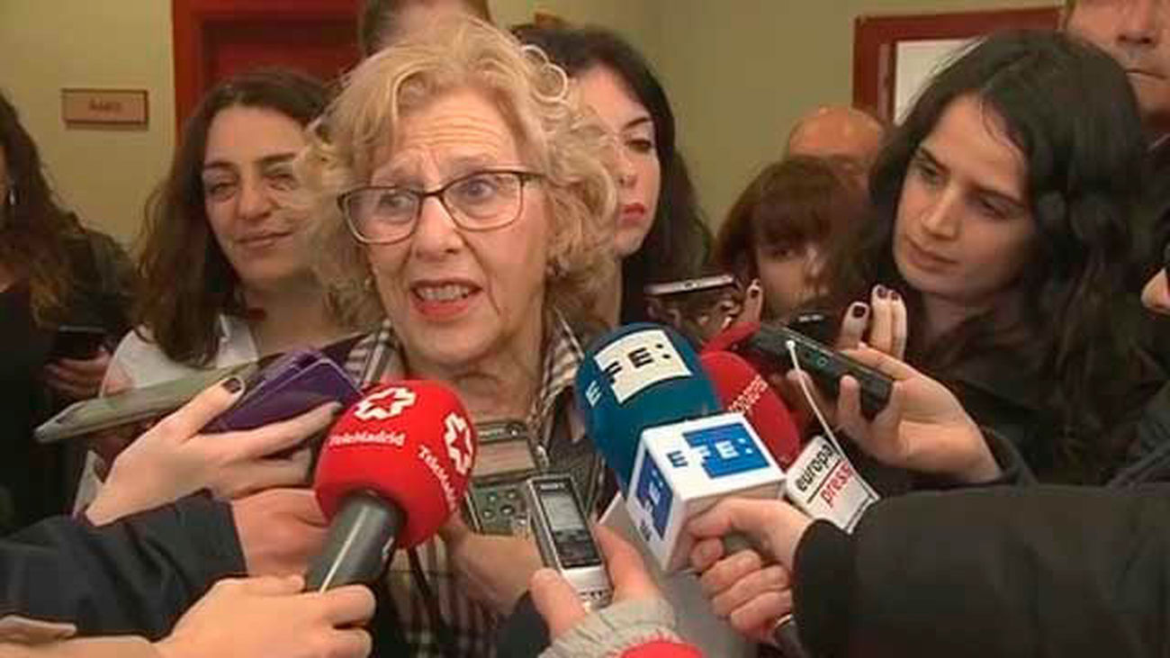 Carmena: La mayor parte de los actos violentos los cometen los hombres