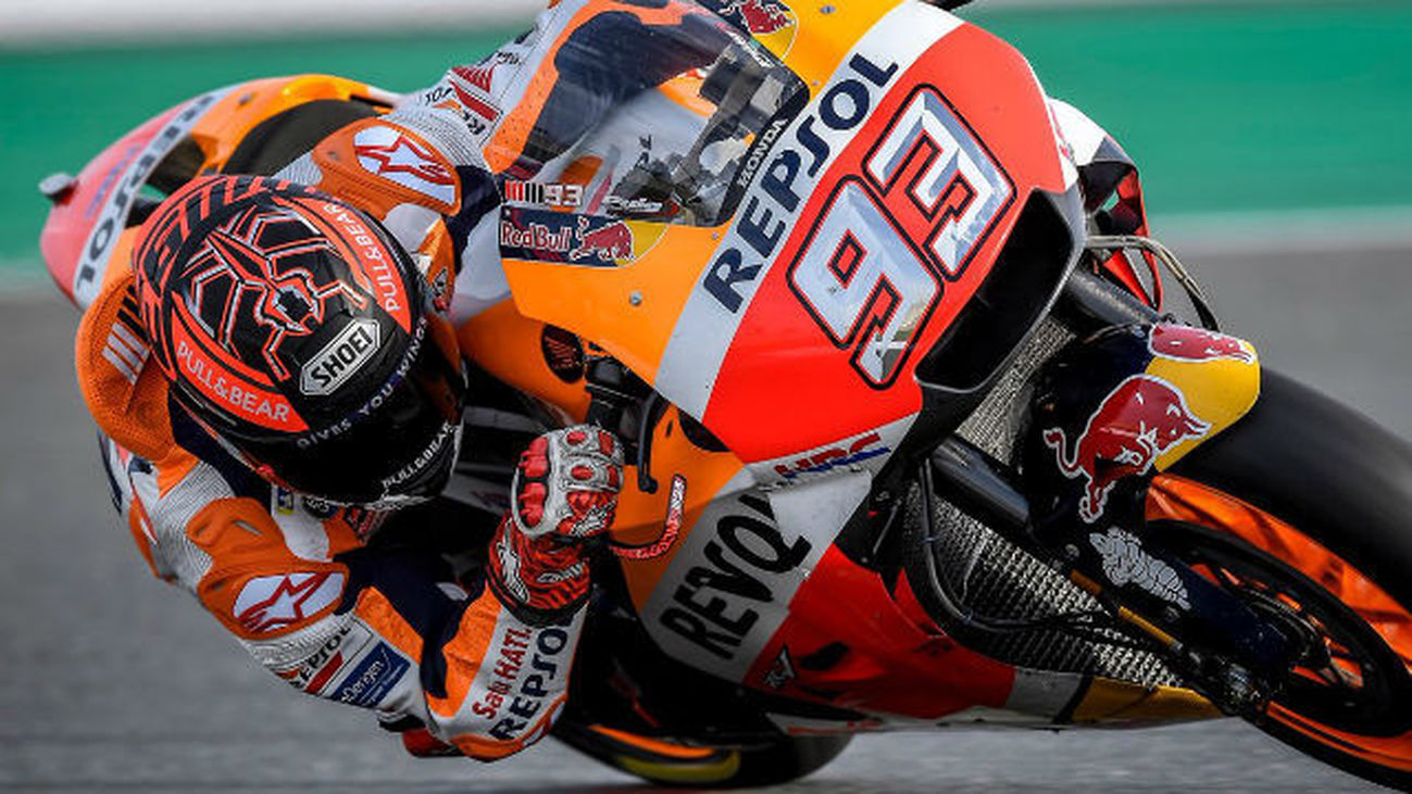 Márquez: "Este año mi objetivo es caerme menos"